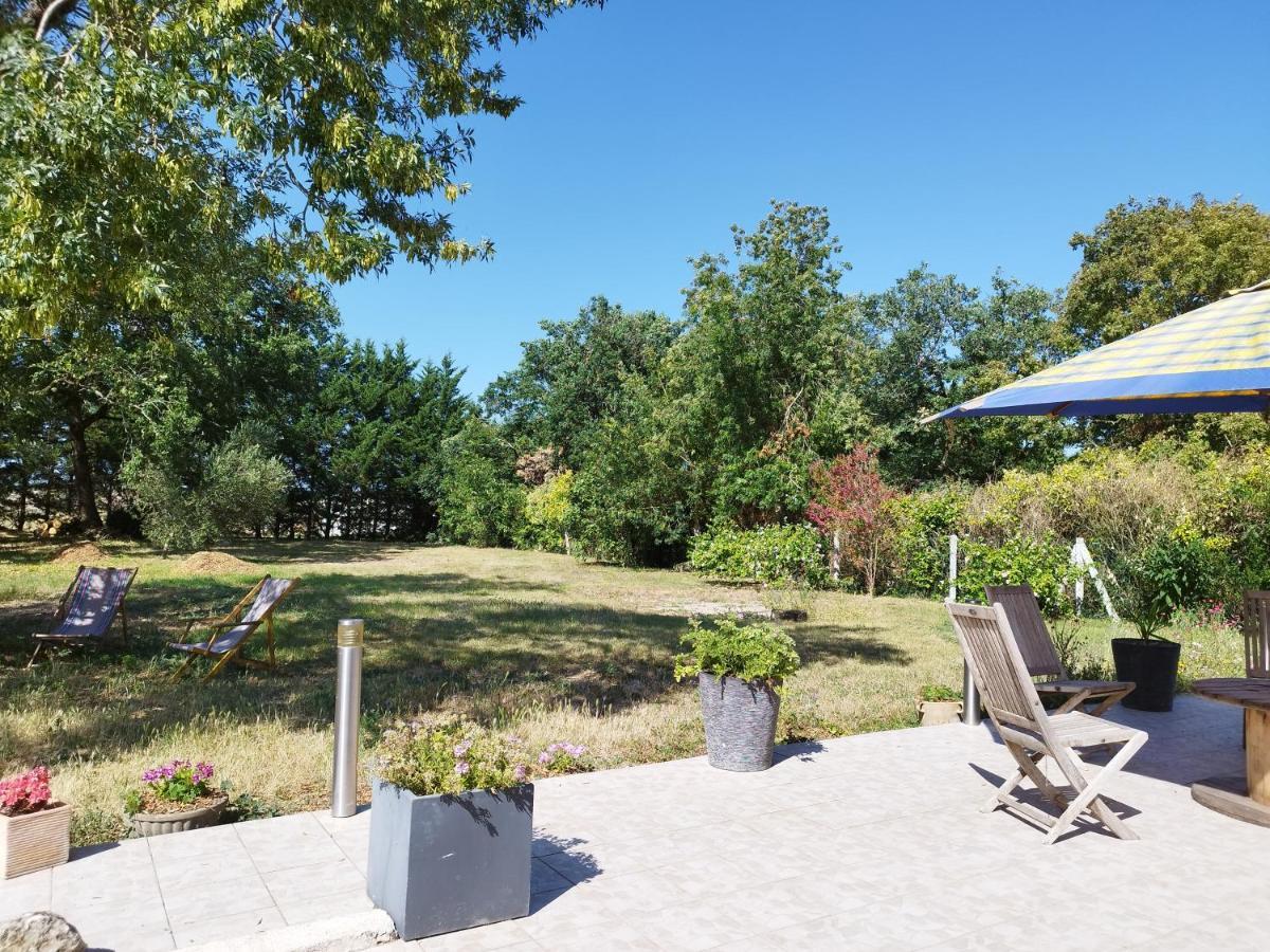 Maison De Vacances Pour 6 Personnes Au Coeur Du Gers เลคตูร์ ภายนอก รูปภาพ